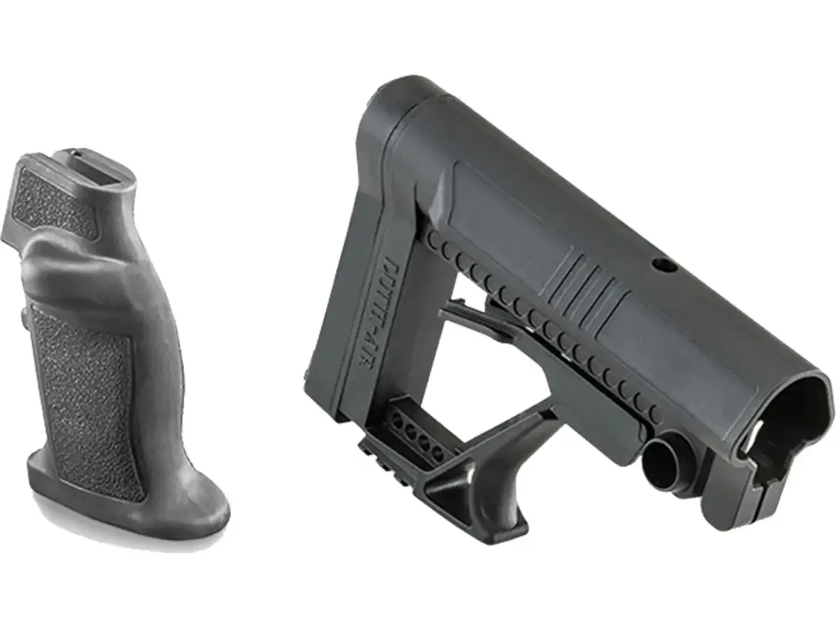 MBA-5 Buttstock & Chubby Grip Black