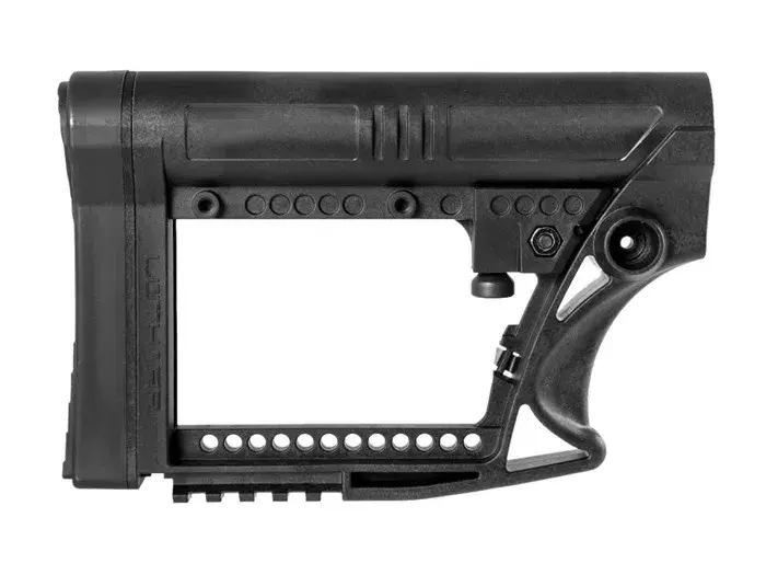 AR-15 Skullation Stock Assembly Collapsible Carbine Black - photo 5