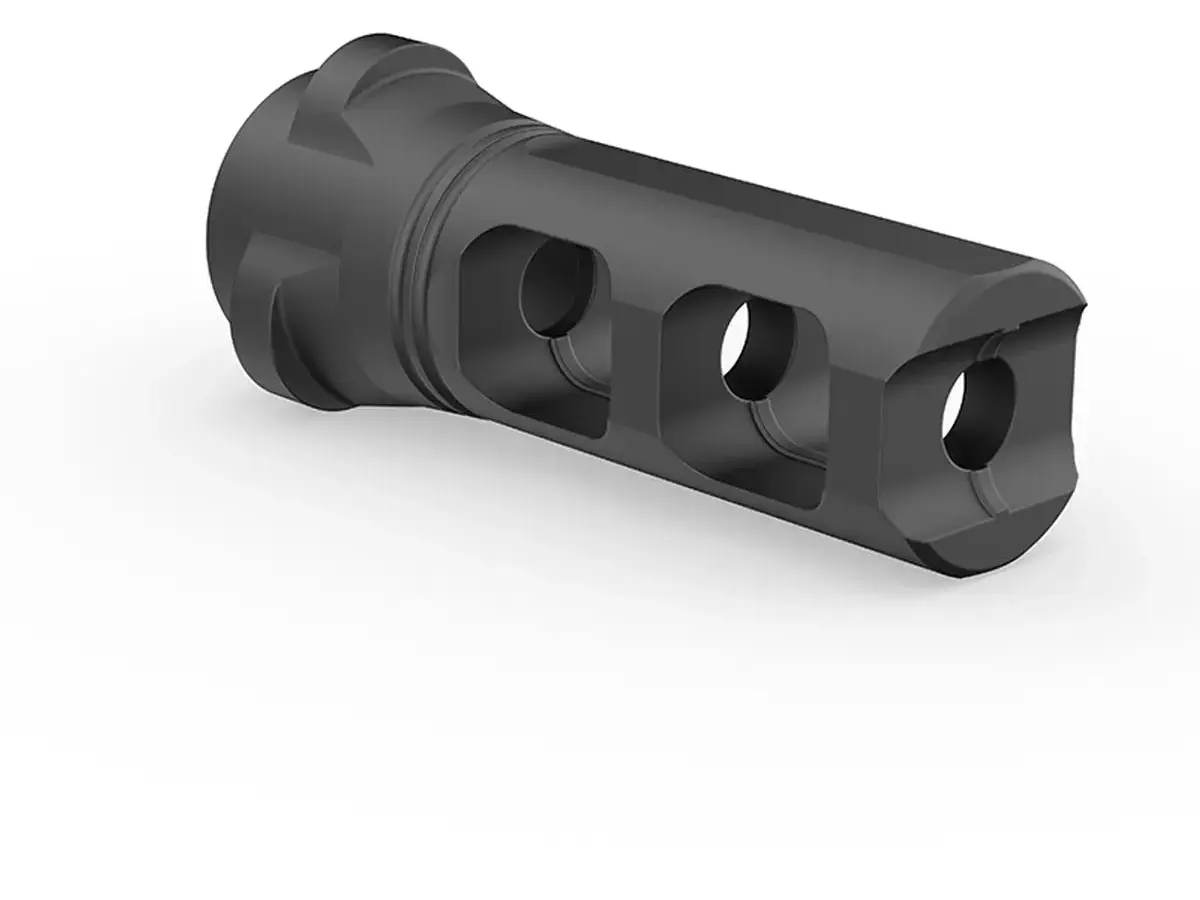 Gemini 5.56 Dual-Port Muzzle BRK for Breek-LOK 3QD 1/2x28" - photo 2
