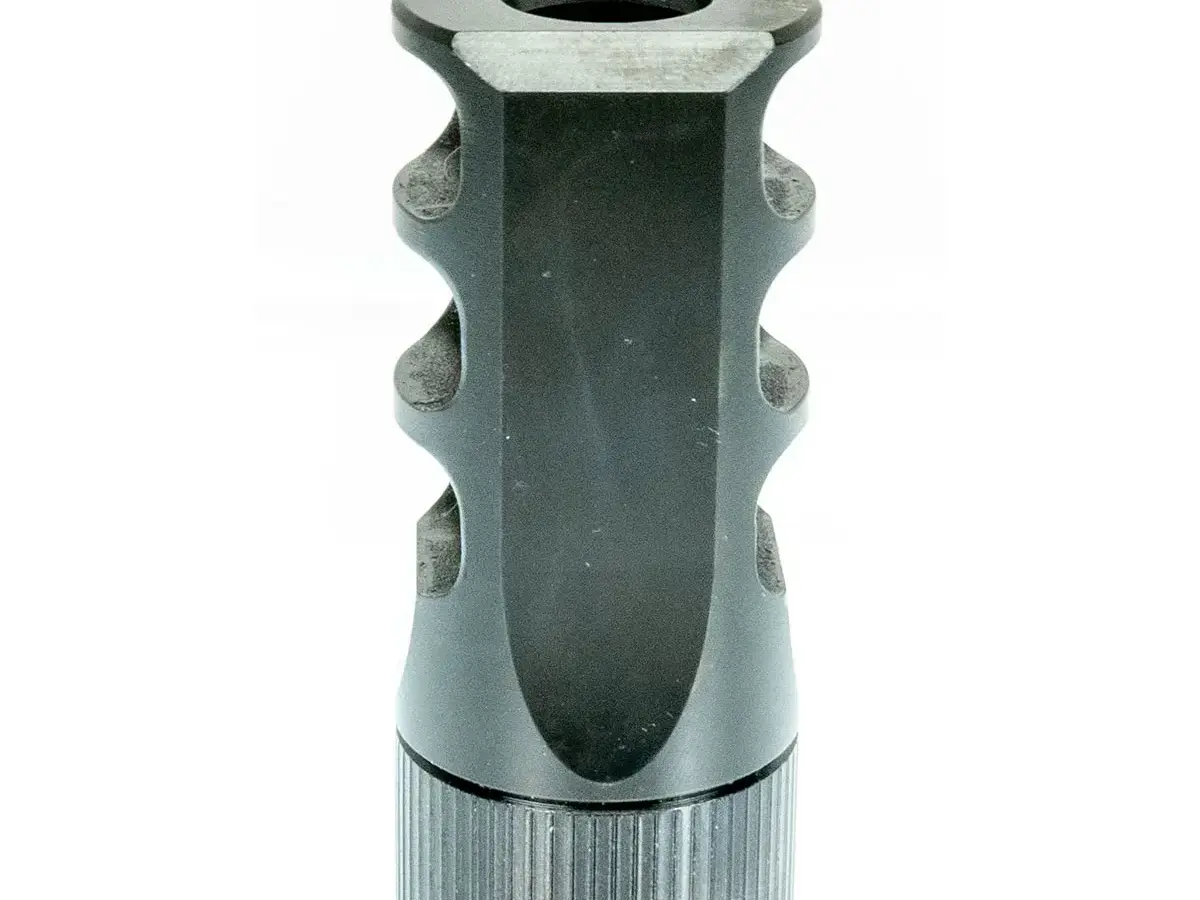 Muzzlok .450/.458 Caliber 3-Port Muzzle Brake 11/16"-24 BLK - photo 4