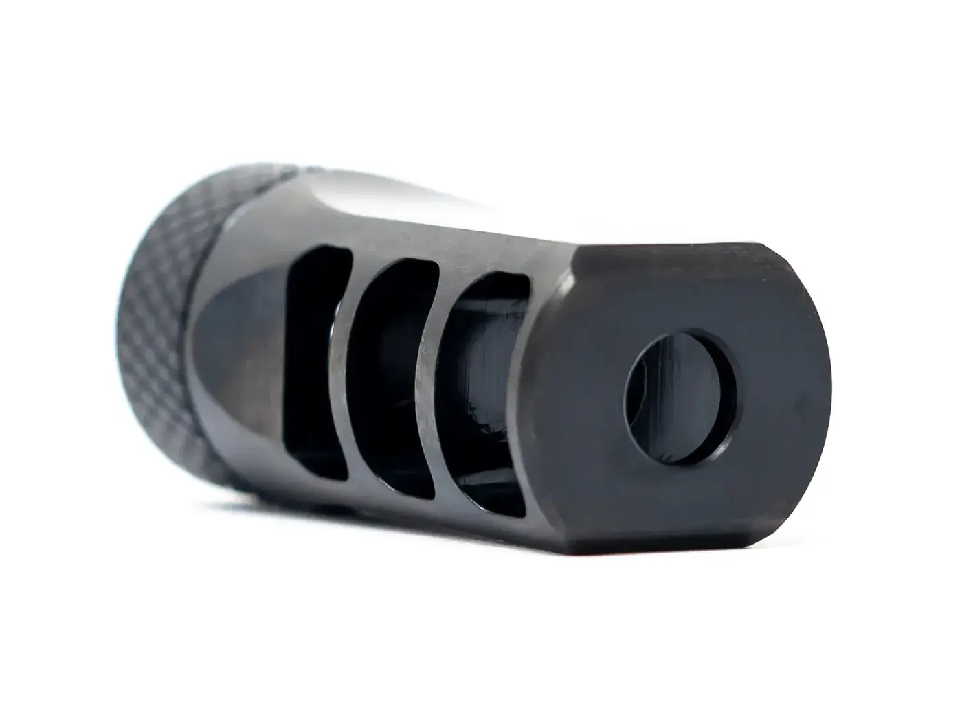 MuzzLok 8.6 Blackout 3-Port Muzzle Brake M18x1.5 Threads BLK - photo 7