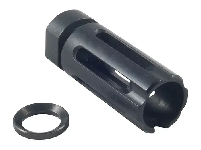 Extended Flash Suppressor 5.56mm/22 Cal 1/2-28 SS Nitride - photo 2