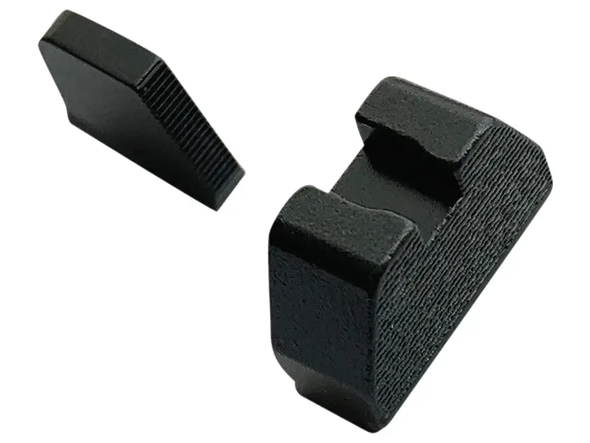 Glock G43X/G48 Backup Iron Sight with No Tritium