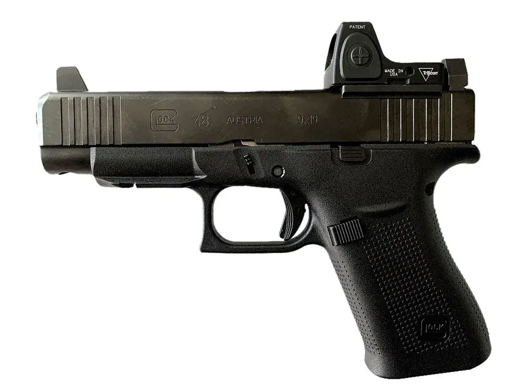 Glock G43X/G48 Backup Iron Sight with No Tritium - photo 2