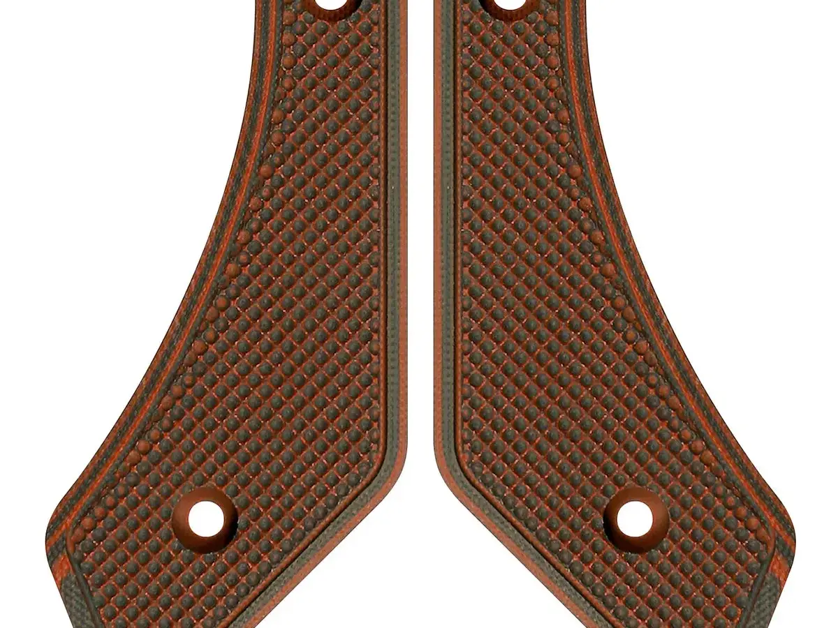 Lever Stock G10 Large Pistol Grip - Red Black