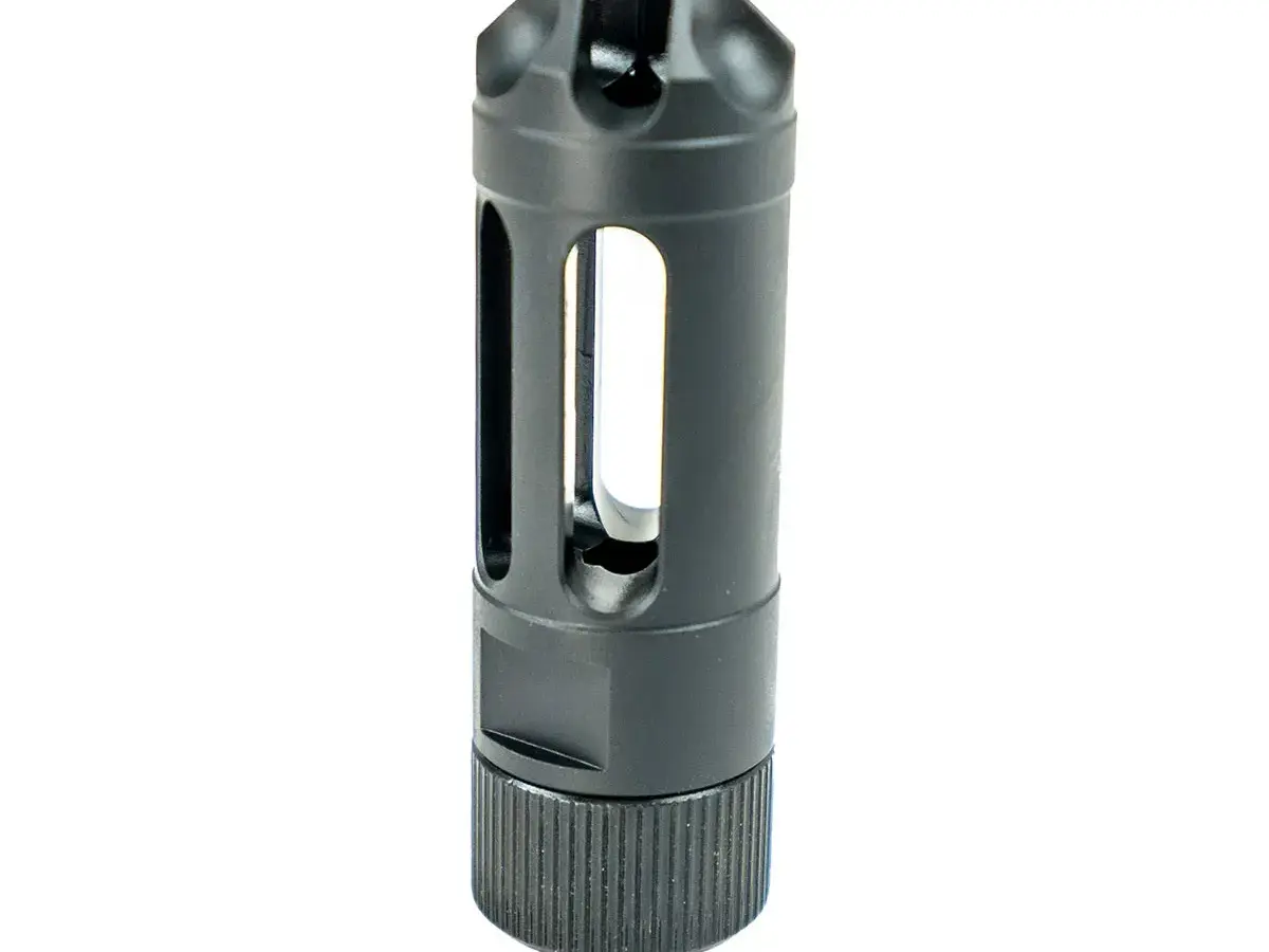 MuzzLok 5.56x45 NATO Ported Flash Hider Nitride Black - photo 2