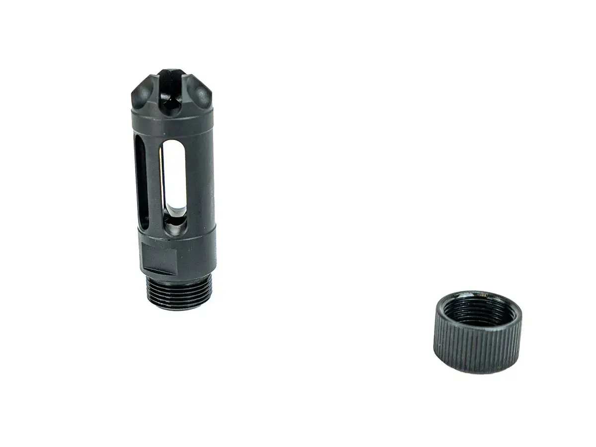 MuzzLok 5.56x45 NATO Ported Flash Hider Nitride Black - photo 3