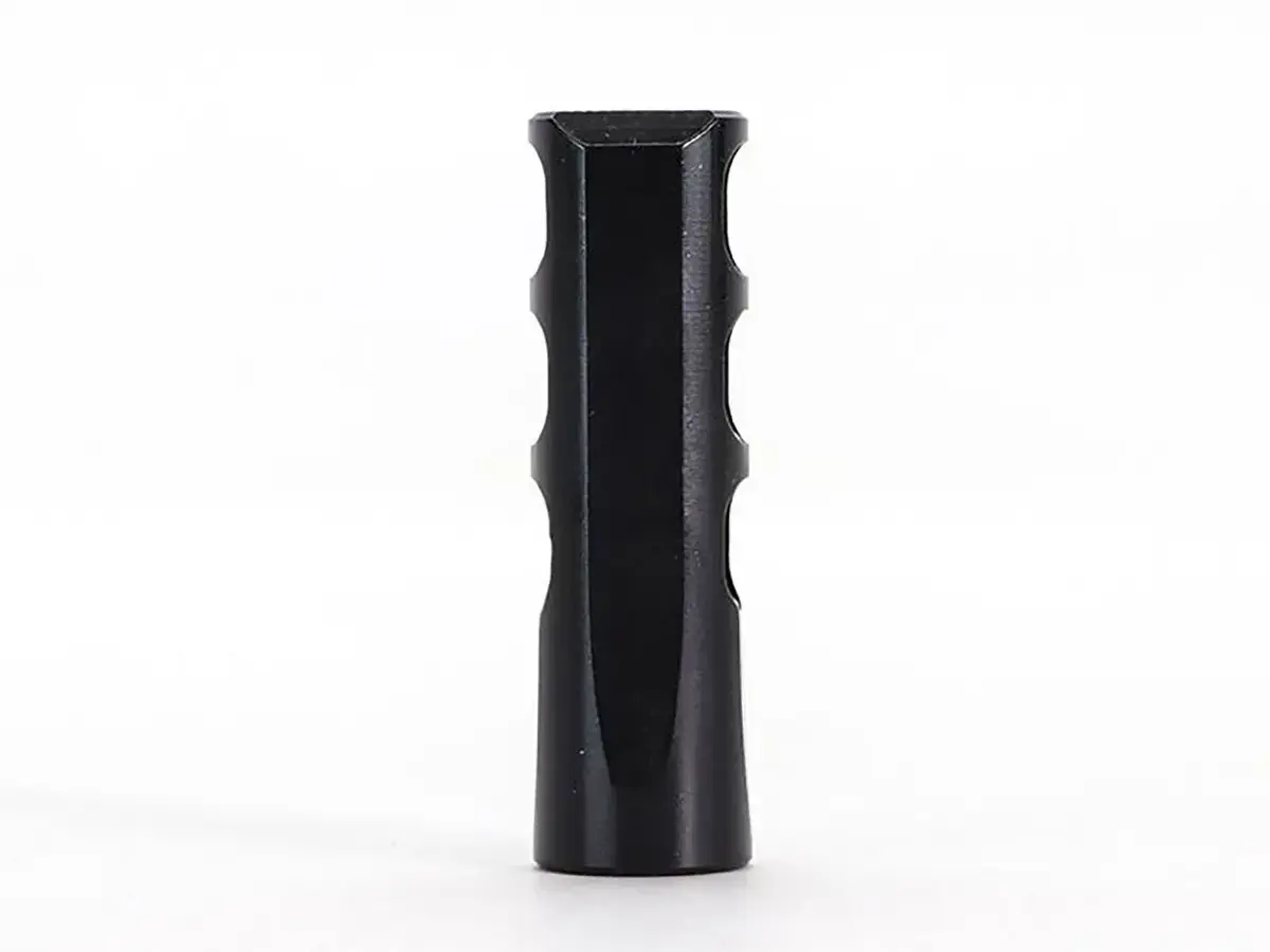 SLIM 5.56 NATO 3-Port Muzzle Brake .620 1/2"-28 Threads BLK - photo 5