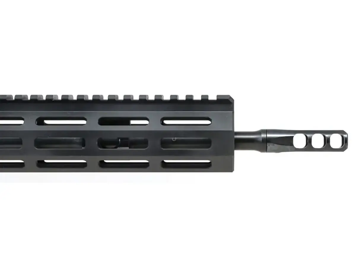 SLIM 5.56 NATO 3-Port Muzzle Brake .620 1/2"-28 Threads BLK - photo 7