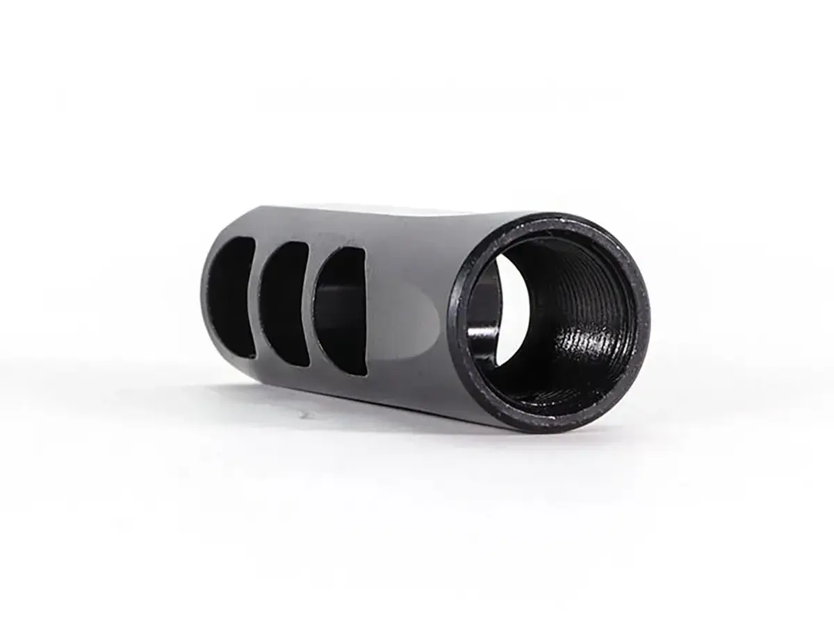 SLIM 5.56 NATO 3-Port Muzzle Brake .620 1/2"-28 Threads BLK - photo 8