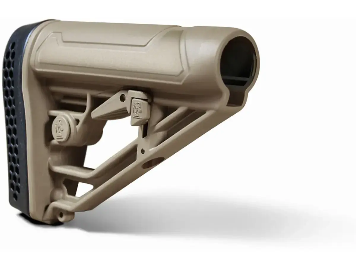 EX Performance Adjustable Mil-Spec Stock for AR15/AR308 FDE - photo 2