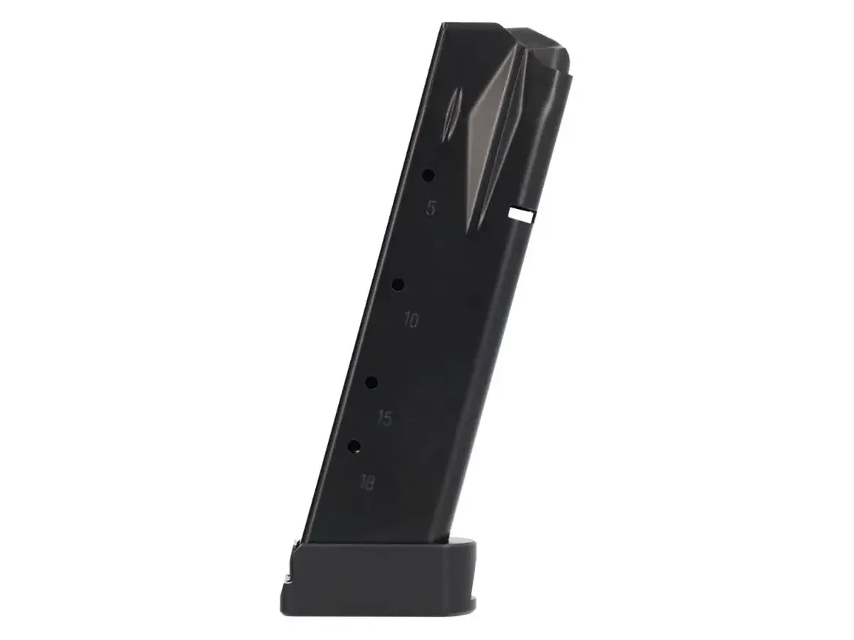 P226 9mm Luger 20-Rd Steel Magazine W/Black Basepad Black - photo 5