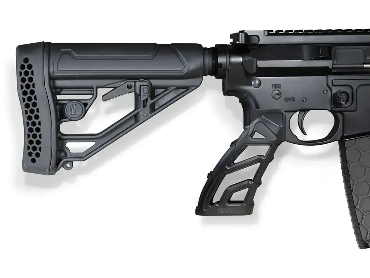 EX Performance Adjustable Mil-Spec Stock for AR15-AR308 BLK