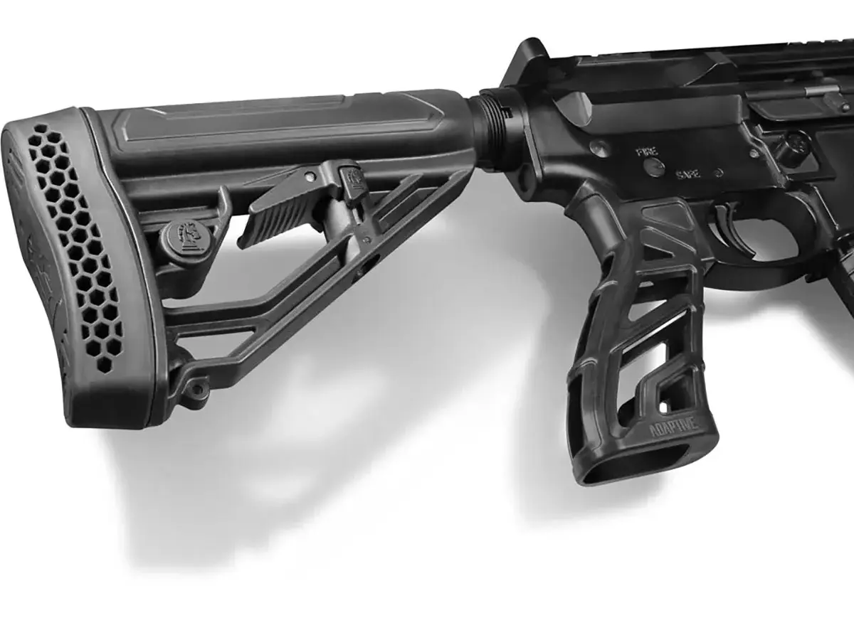 EX Performance Adjustable Mil-Spec Stock for AR15-AR308 BLK - photo 4