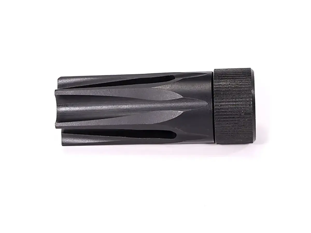 MuzzLok 7.62x39 Ported Flash Hider Nitride Black - photo 5