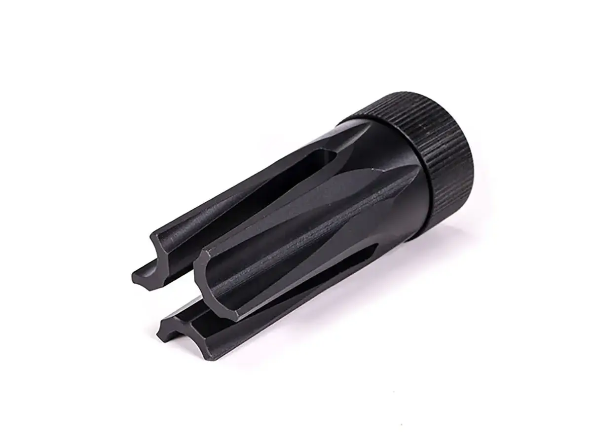 MuzzLok 7.62x39 Ported Flash Hider Nitride Black - photo 6