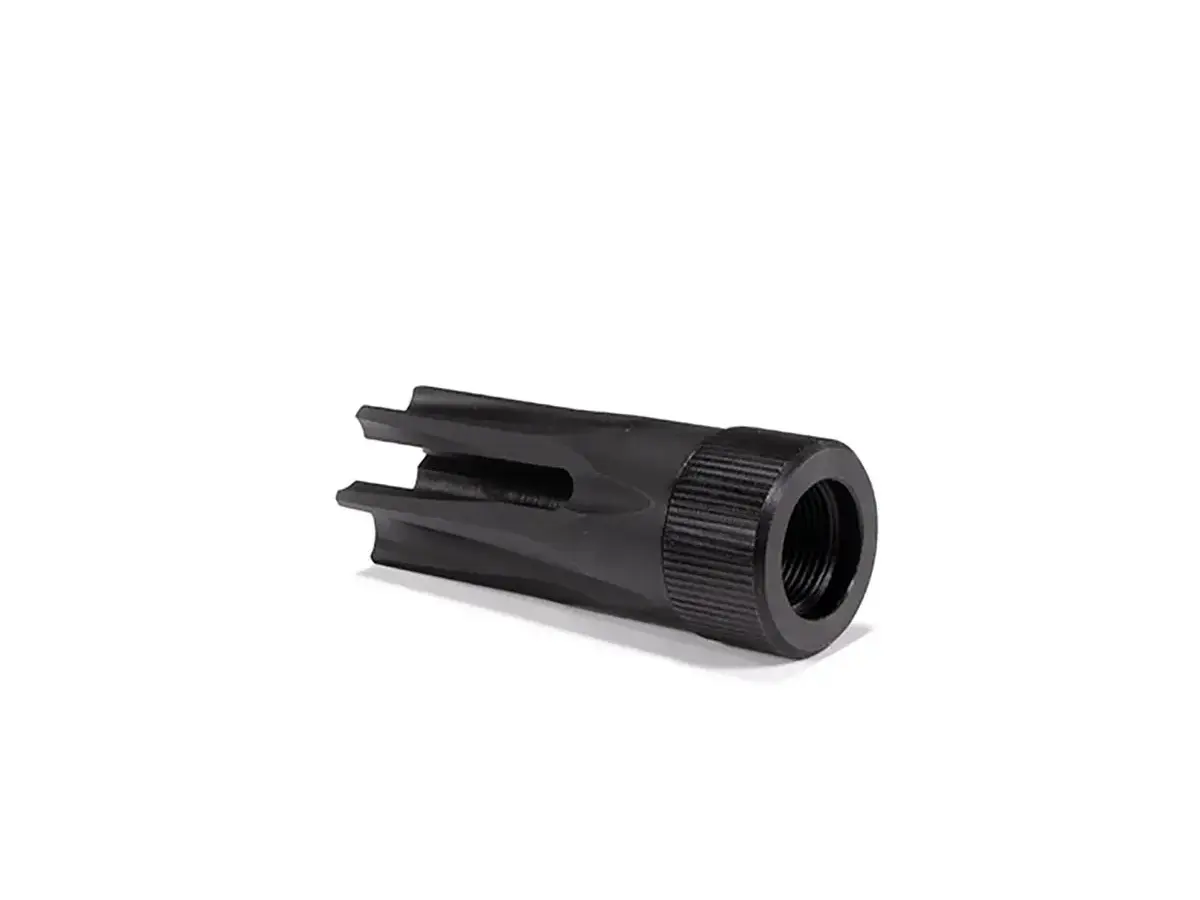 MuzzLok 7.62x39 Ported Flash Hider Nitride Black - photo 7