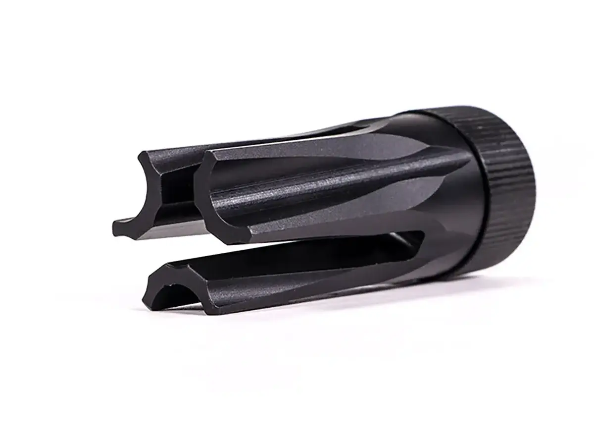 MuzzLok 7.62x39 Ported Flash Hider Nitride Black - photo 8