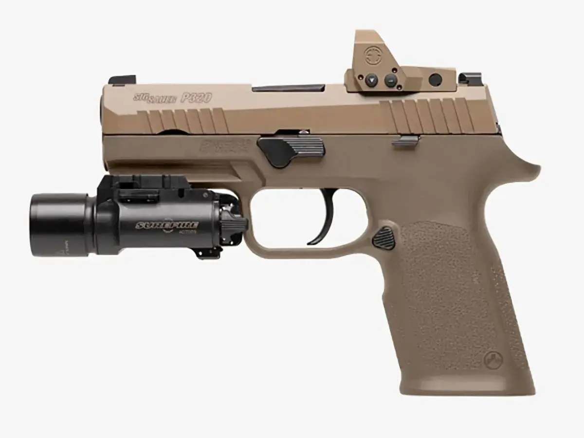 EHG SG9 Grip Frame for Sig Sauer P320 Full Size FDE