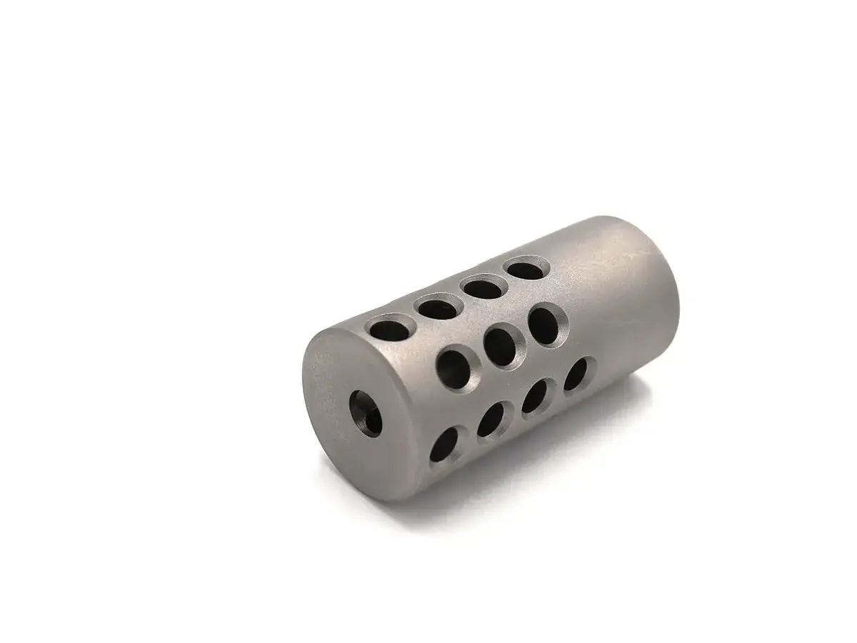 Muzzle Brake .920" For Ruger 10/22 LR Stainless Steel - photo 2