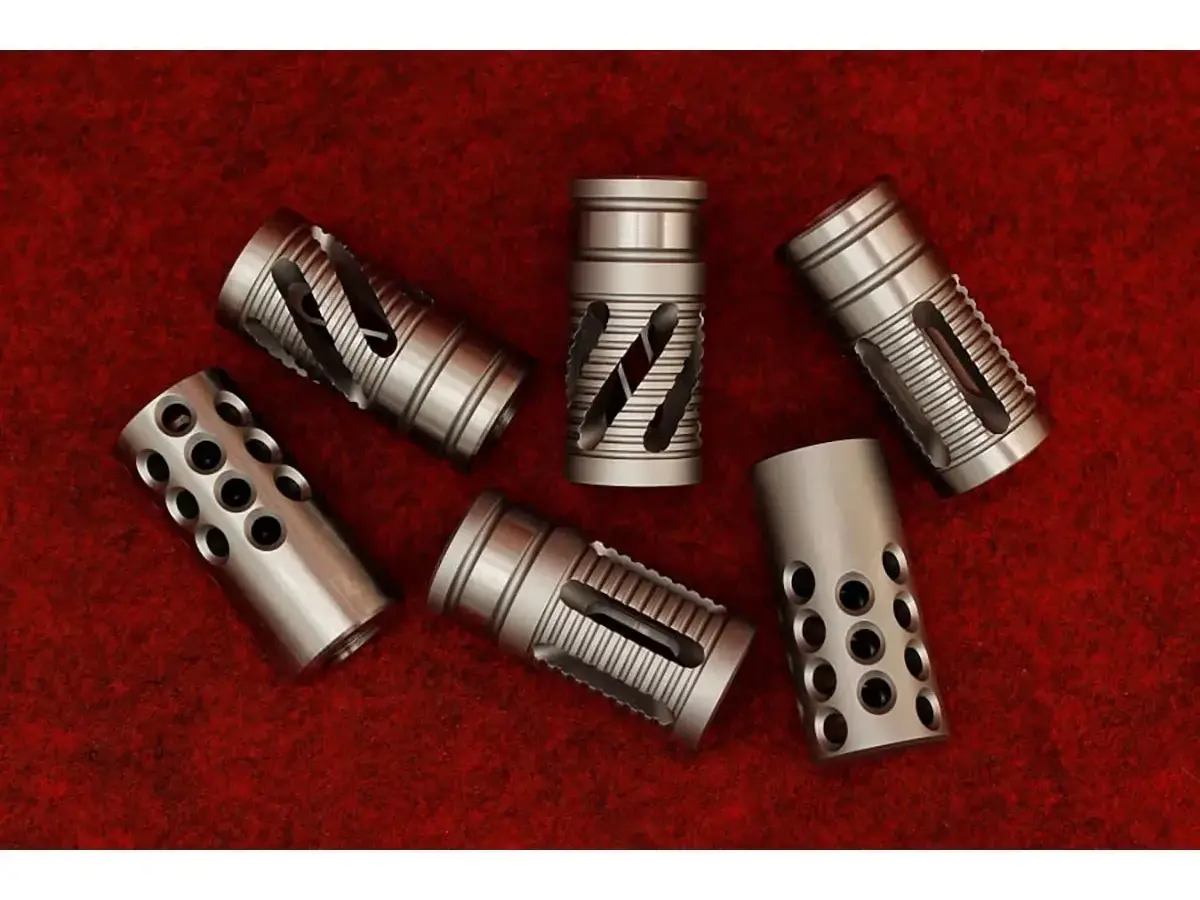 Muzzle Brake .920" For Ruger 10/22 LR Stainless Steel - photo 5