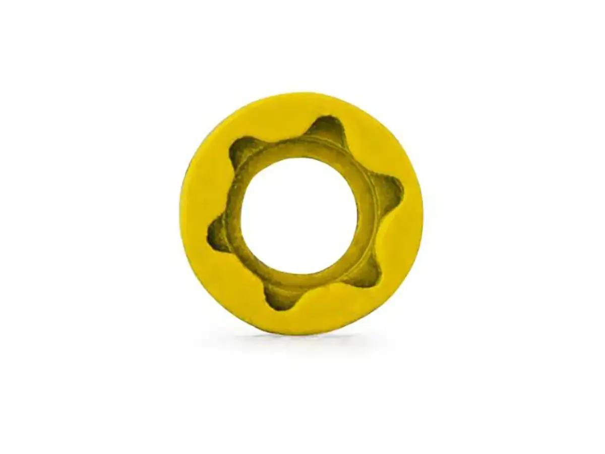 DI  Night Sight Retainer Pack, Yellow