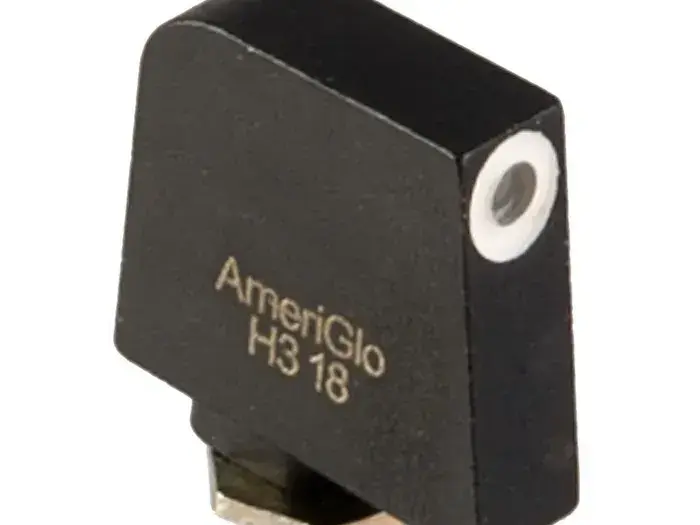 0.407"x0.140" Green w/White Outline Sight for Glock~ - photo 2