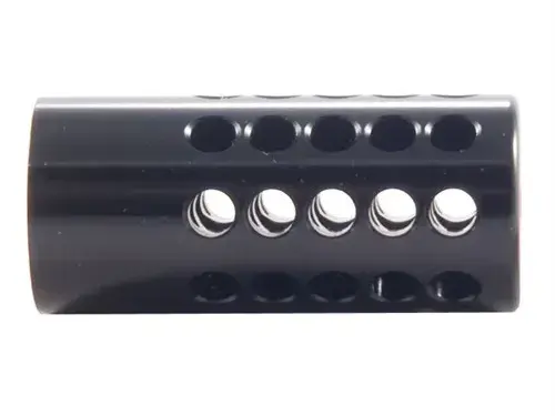 Compensator 22 Caliber 1/2-28 Aluminum Gloss Black - photo 3