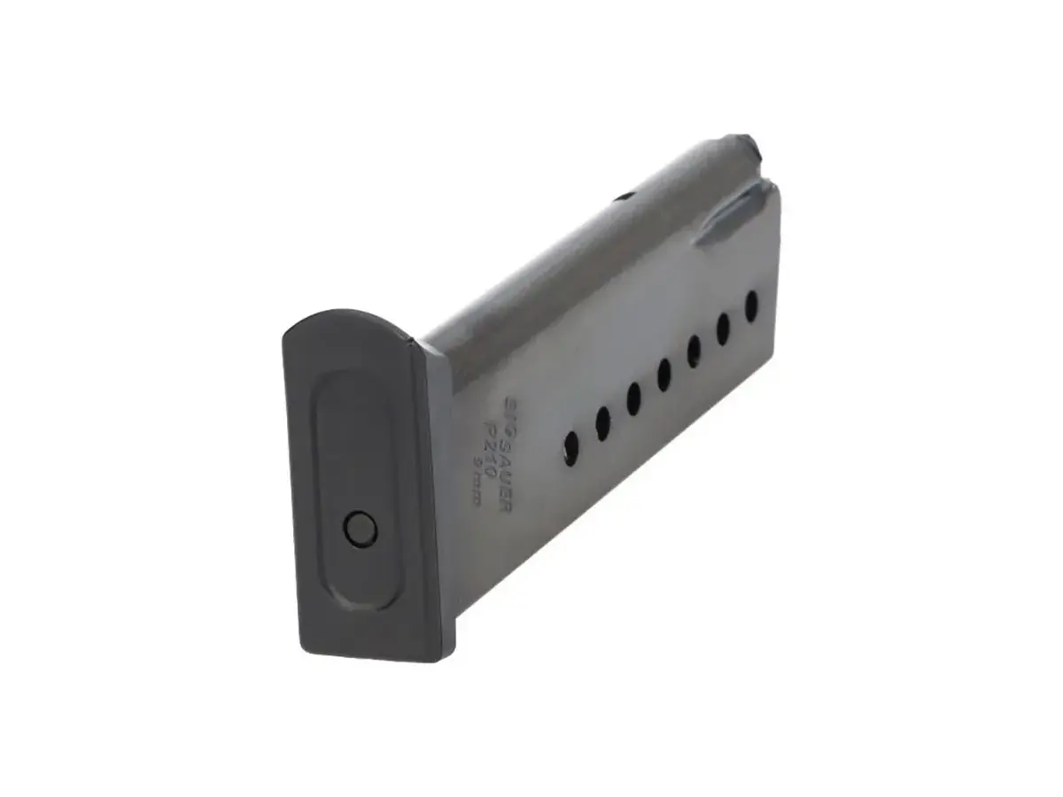 P210 Standard/Carry 9mm Luger 8 Round Steel Magazine Black - photo 3