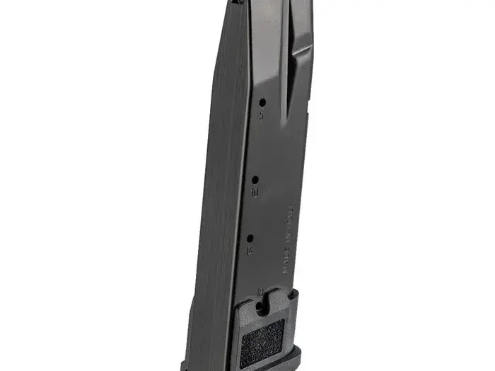18 Round Extended 40/357 Full-Size Magazine, Black