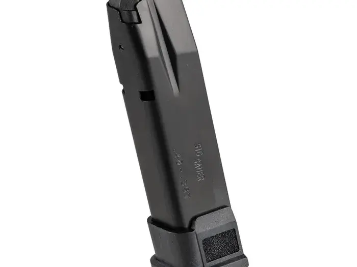 18 Round Extended 40/357 Full-Size Magazine, Black - photo 2
