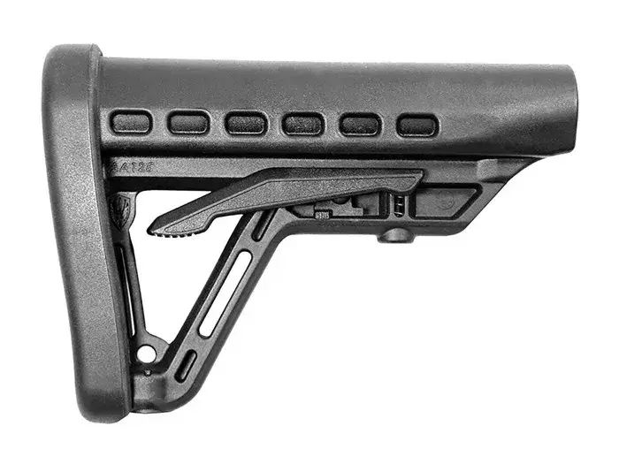 AR-15 Low Profile Commercial Buttstock Polymer Black