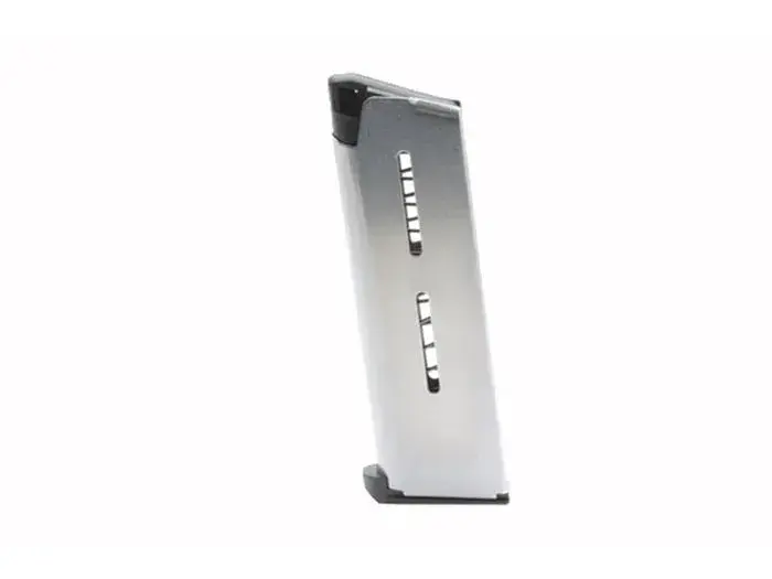 1911 Compact Magazine-45ACP-7 Rd-Lo-Profile Steel Base Pad