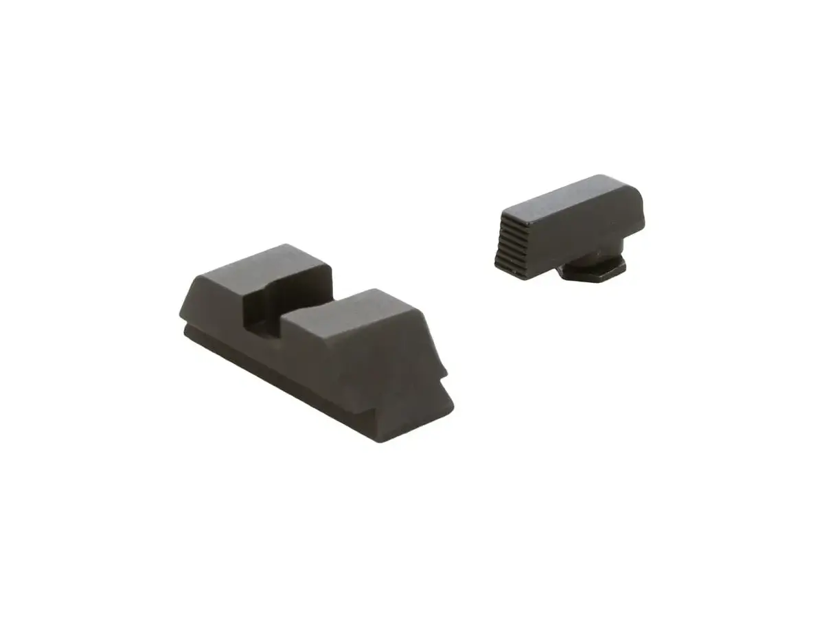 Range Sight Set Serrated Glock 9mm G1-4/Glock 10mm.45 ACP