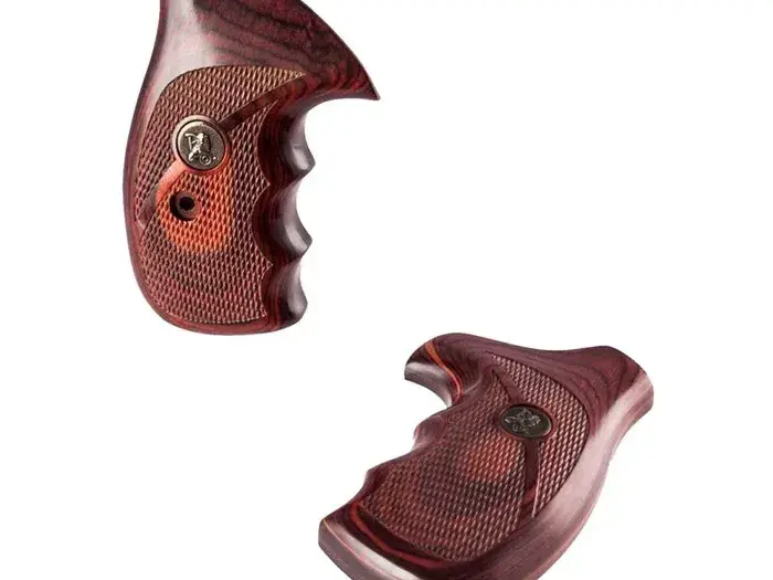 S&W K,L Frame Rosewood Checkered - photo 2
