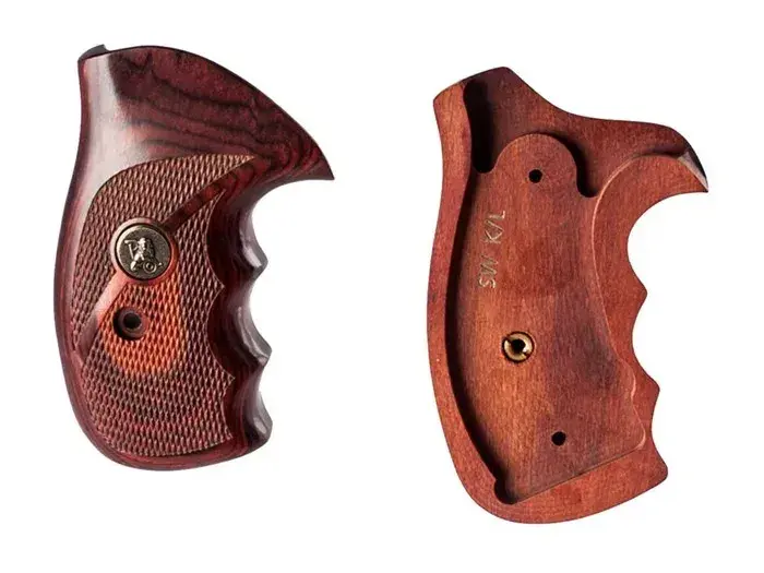 S&W K,L Frame Rosewood Checkered - photo 6