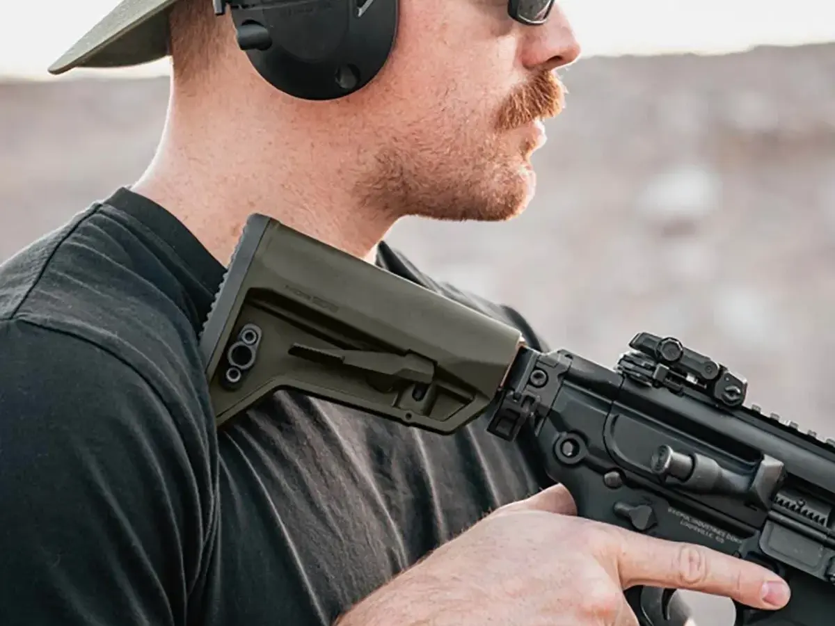 MOE SL-M Collapsible Mil-Spec Carbine Stock for AR-15 ODG - photo 3