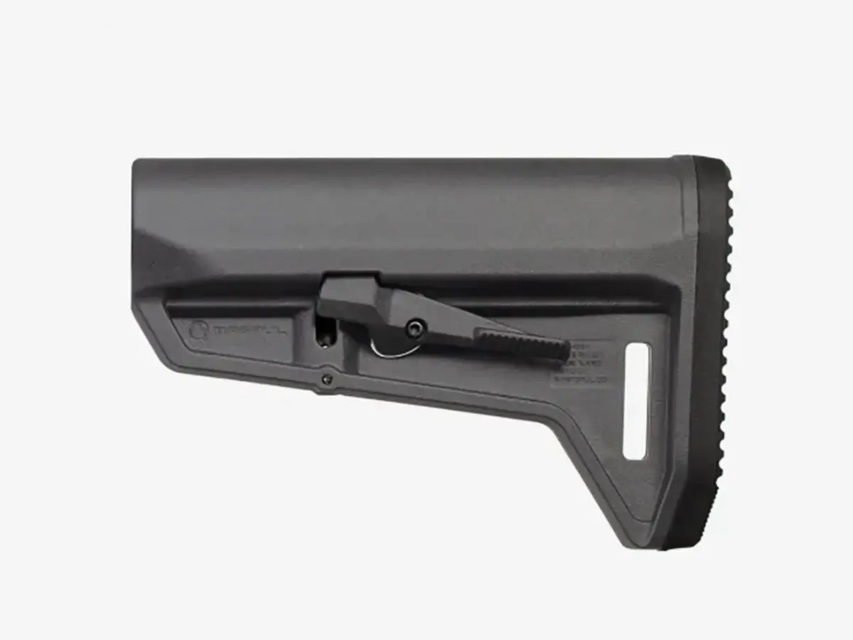 MOE SL-K Collapsible Mil-Spec Carbine Stock for AR-15 Gray - photo 3