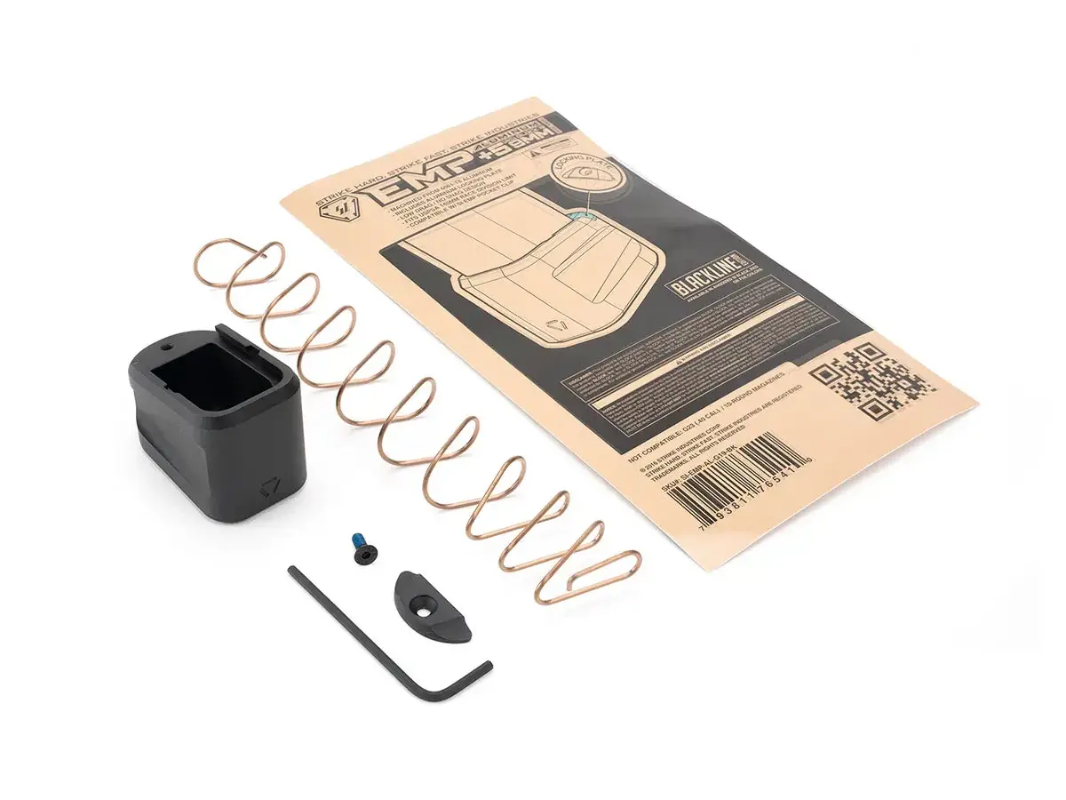 Aluminum Extended Mag Plate for GLOCK G19 (9mm) in Black - photo 4