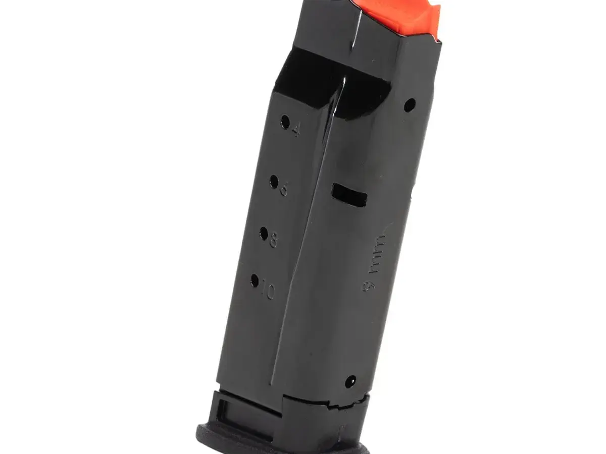 M&P9 Shield X 9mm Luger Magazine Black - 10 Round