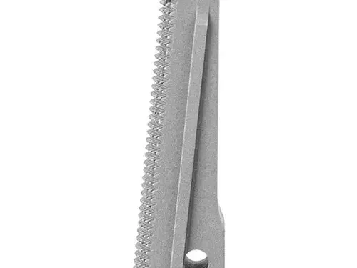 1911 Govt SS Checkered Steel Mainspring Housing