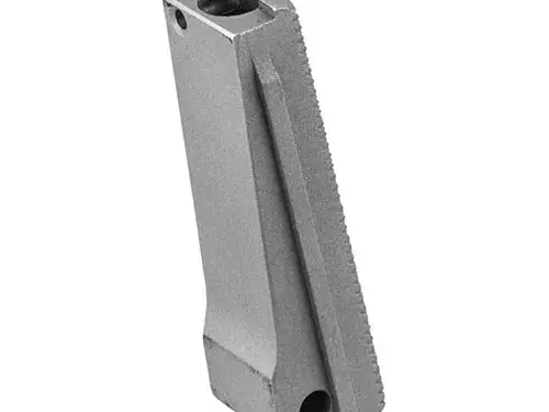 1911 Govt SS Checkered Steel Mainspring Housing - photo 2