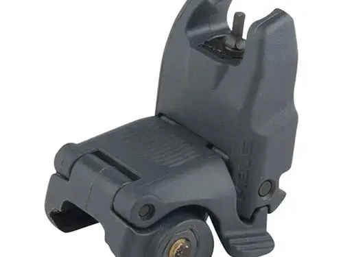 MBUS Front Sight Flip-Up Polymer for AR-15 Stealth Gray - photo 4