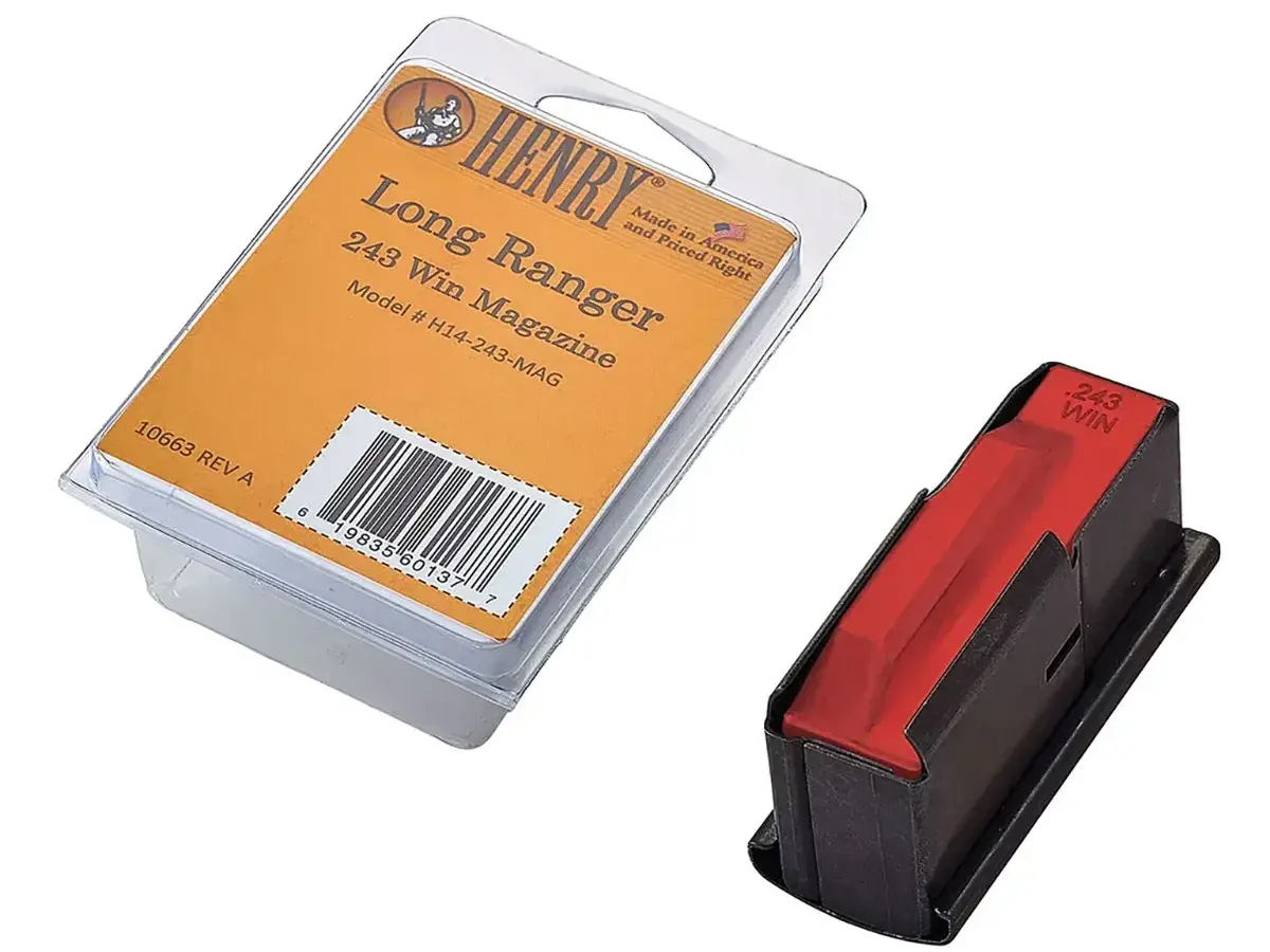Long Ranger 243 Winchester 4 Round Magazine Black