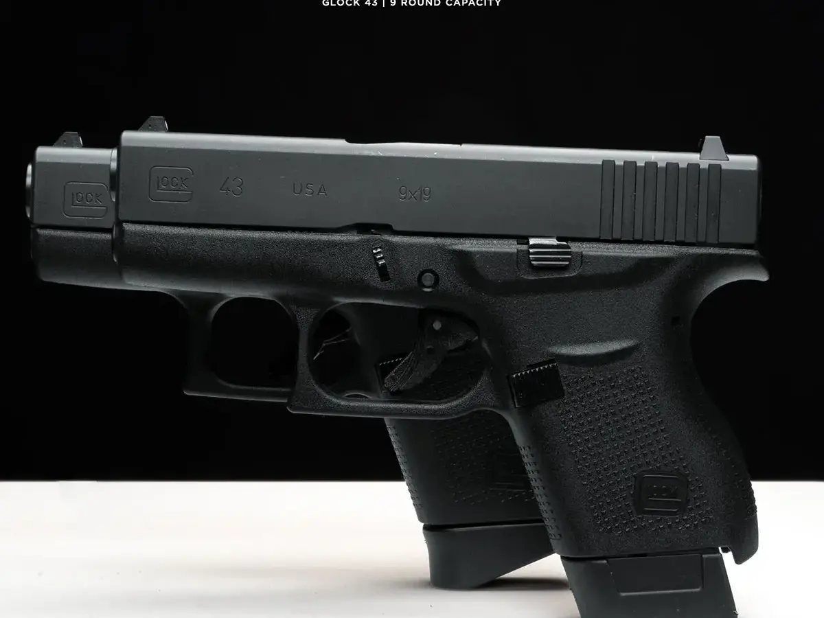 Z9 9mm Luger 9 Round Magazine For Glock 43 Black - photo 4