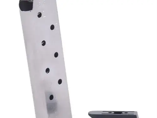 Match Grade, .45 ACP, 8 Round, Stainless, w/ Pad