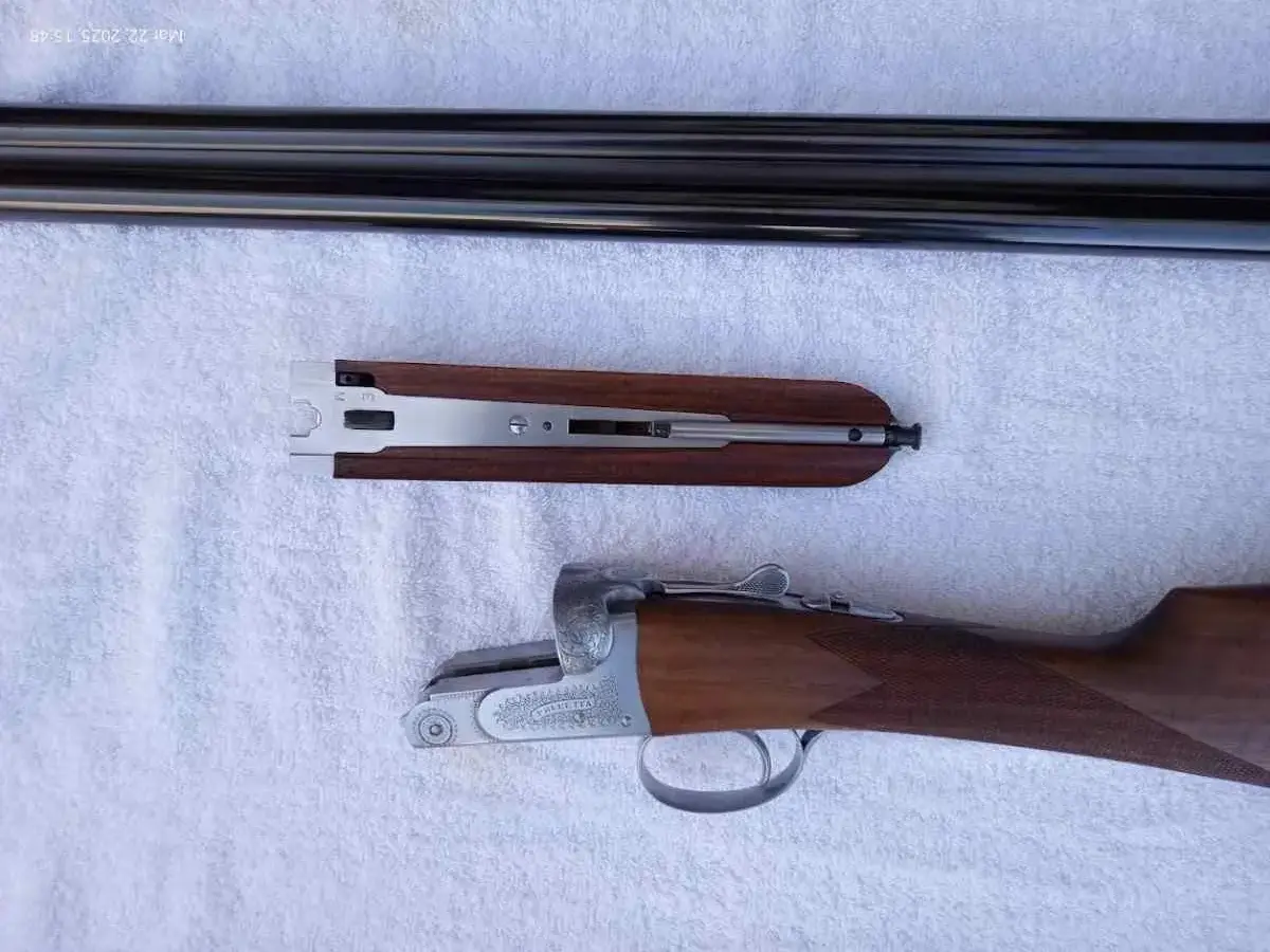 Beretta 470 Silver Hawk, 12g, SxS - Near Pristine  - photo 2