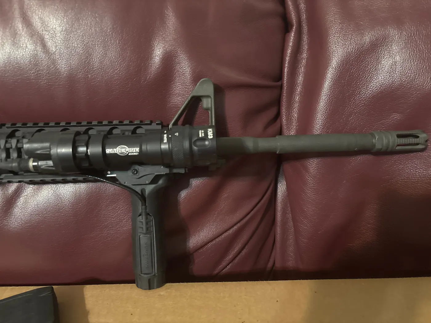 Colt M4 Carbine Semi-Automatic 16” Barrel 5.56mm Surefire Light w/Forearm Handle with Light Switch  - photo 2
