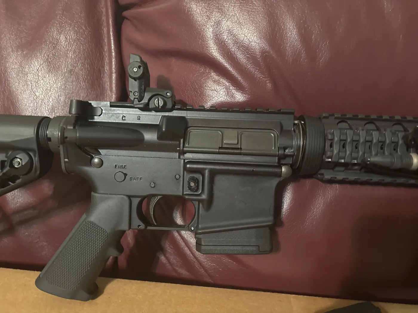 Colt M4 Carbine Semi-Automatic 16” Barrel 5.56mm Surefire Light w/Forearm Handle with Light Switch  - photo 3