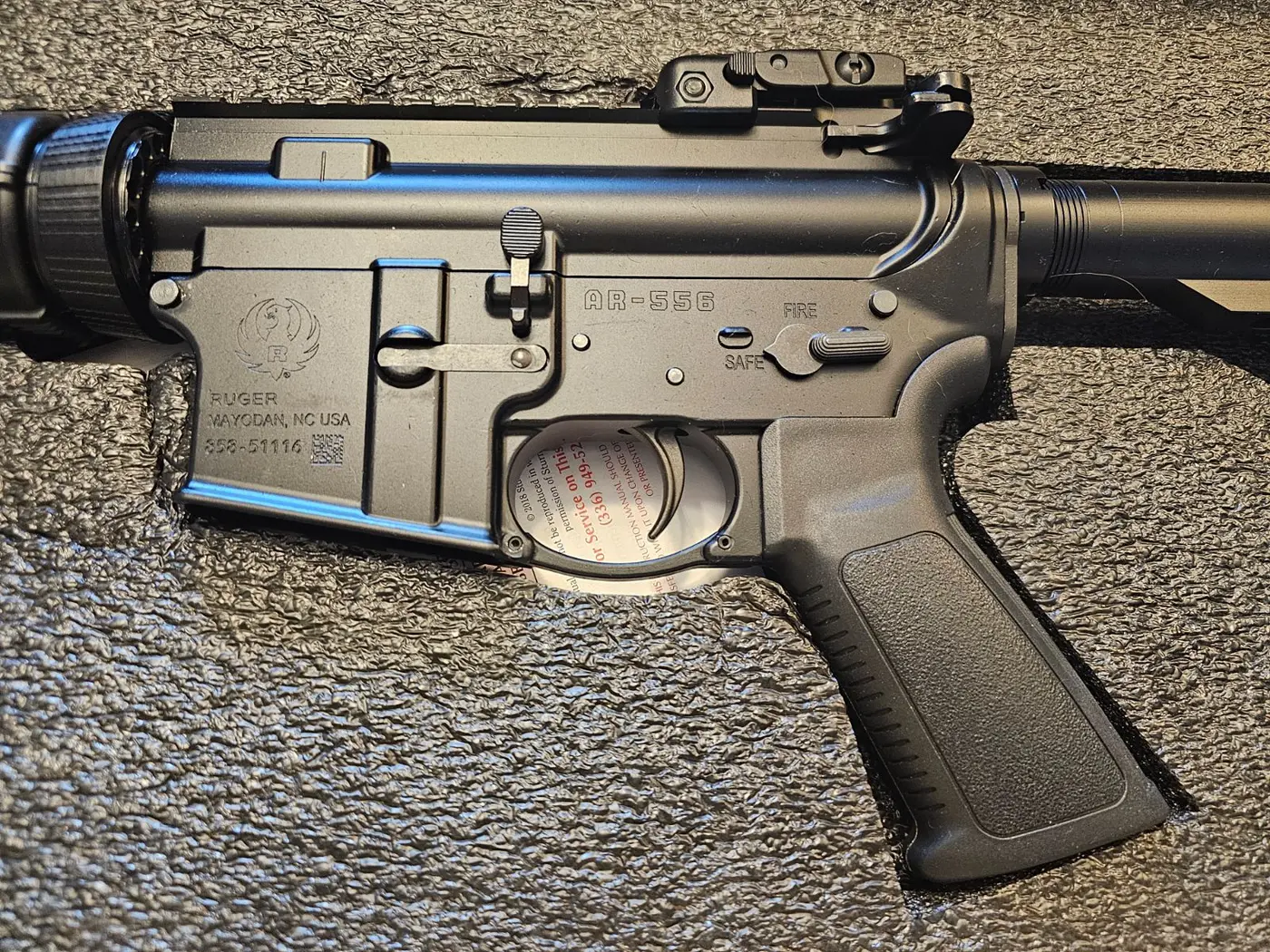 Ruger AR-556 NATO Rifle, 16.1" barhel - photo 4